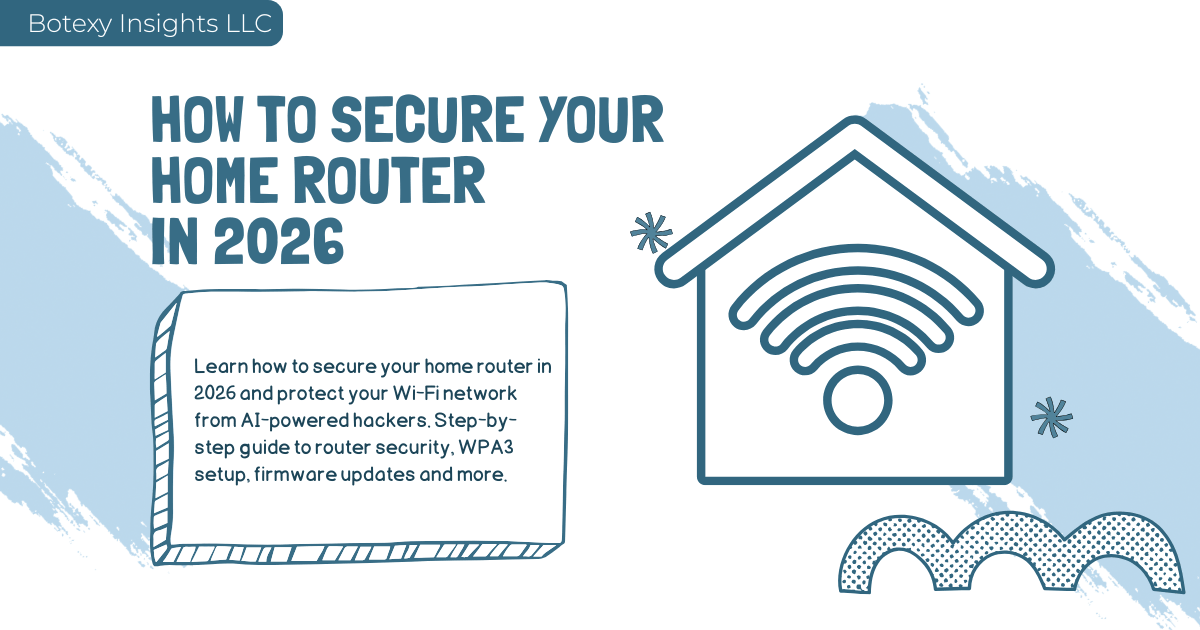 how to secure home router