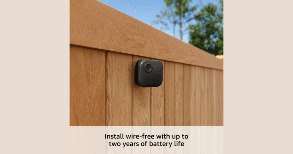 blink outdoor camera